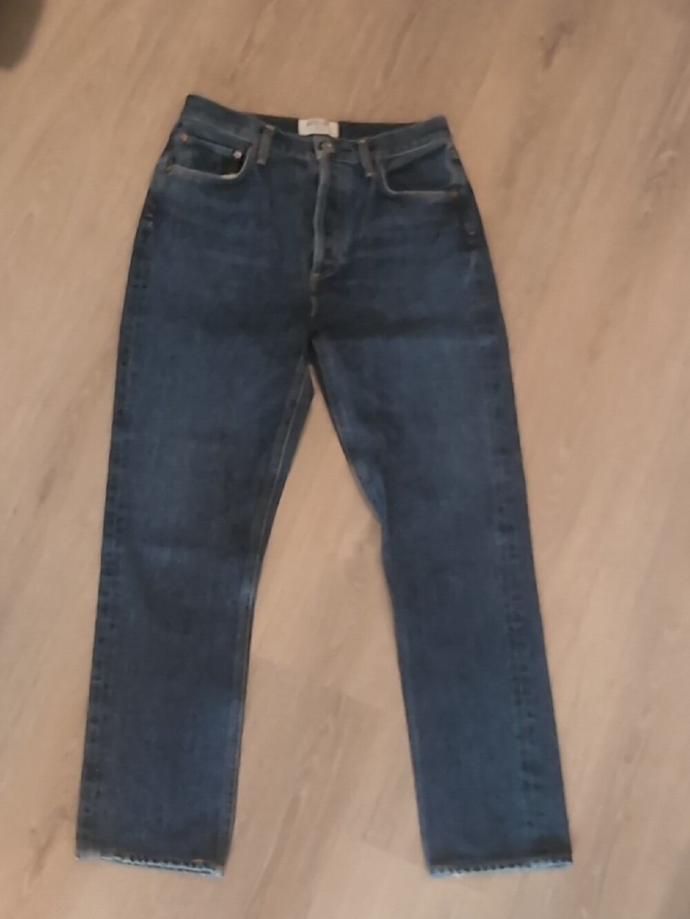 Agolde Remy High Rise Straight Leg Jeans - Picture 3 of 11